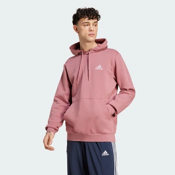Чоловіча флісове худі Essentials adidas IZ4756 (XL) рожевий (4067897127513)