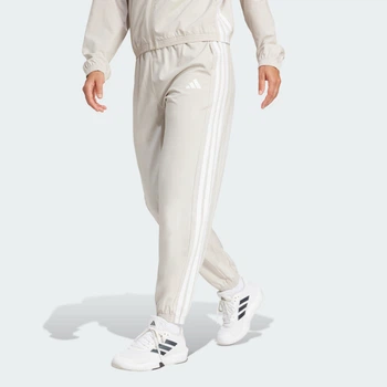 Женские джоггеры Train Essentials 3-Stripes Woven adidas JD6522 (2XL) бежевый (4067891737800)