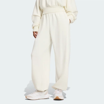 Женские брюки ALL SZN Soft Lux Loose adidas JV9896 (M) белый (4068808539975)