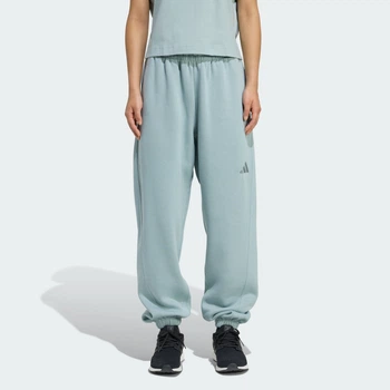 Женские джоггеры ALL SZN Fleece Loose adidas JY7769 (S) зеленый (4068822418331)
