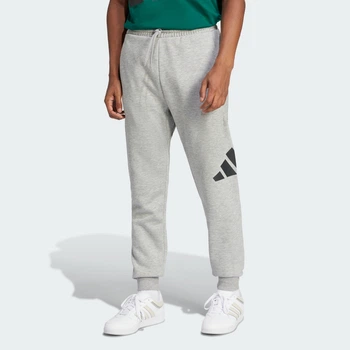 Мужские джоггеры Essentials Big Logo Cuffed Fleece adidas IN6143 (2XL) серый (4067905731138)