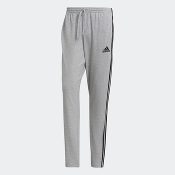 Мужские трикотажные брюки Essentials 3-Stripes adidas GK8998 (M) серый (4062065236578)