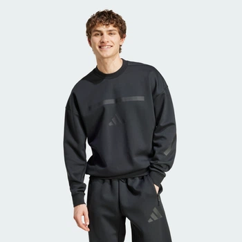Мужской свитшот New adidas Z.N.E. adidas JE7536 (2XL) черный (4067896498782)