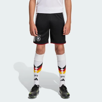 Детские домашние шорты Germany 26 Home Replica Kids adidas JZ4562 (176) черный (4068815713023)