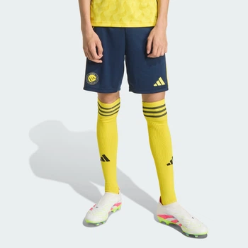 Детские домашние шорты Al Nassr FC 25/26 Home Kids adidas JN7985 (128) синий (4068807139671)