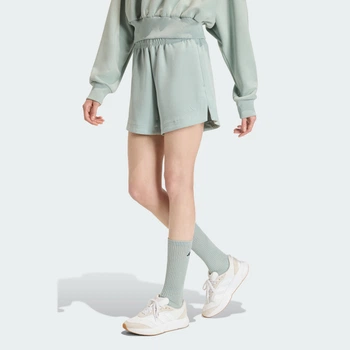 Женские шорты Soft Lux Loose adidas KA6996 (S) зеленый (4068822335928)