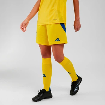 Женские домашние шорты Ukraine 24 (Женская команда) adidas IP2180 (L) серый (4067889342375)