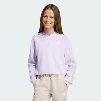 Дитяче худі Junior Girl Holiday Glam Cropped adidas KB9554 (128) фіолетовий (4068819922223)