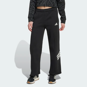 Детские спортивные брюки Future Icons Wide Leg Open Hem Kids adidas JW7544 (140) черный (4068807784437)