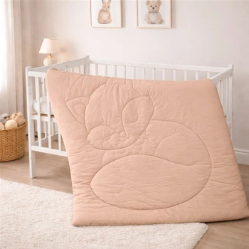 Одеяло Mirson всесезонное Односпальное 140x150 см Хлопок №0567 Sleepy Friends Леся (2200013033226)