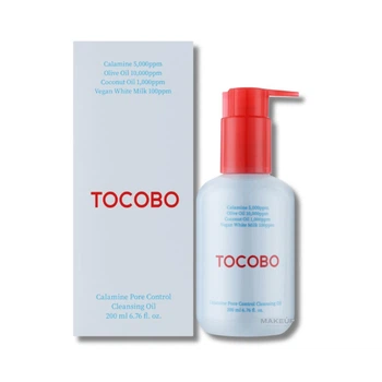 Гидрофильное масло с каламином для очистки пор Tocobo Calamine pore Control Cleansing Oil 200 ml