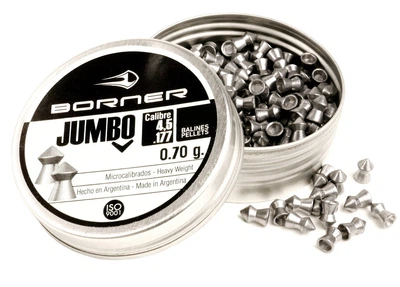 Пули Borner Jumbo (0.7г/ 500шт/4.5 мм)