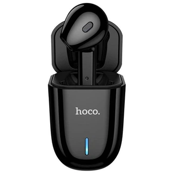 Bluetooth гарнітура HOCO E55 Flicker із зарядним чохлом BT5.0 / 135mAh Black