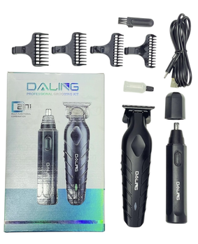 Акумуляторний триммер для стрижки Daling з дисплеєм 3 Вт 1808