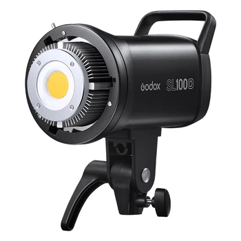Фотовспышка Godox SL100D белого света, светодиодная заполняющая подсветка для прямых трансляций, студийная видеосъемка, портретная фотосъемка, постоянный свет, подсветка для улучшения внешнего вида [Официальная стандартная конфигурация]
