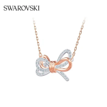 Колье SWAROVSKI двухцветное в форме банта, 5440636