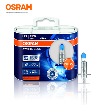Лампа OSRAM H1 галогенна автомобільна 4000K, 12В 55Вт