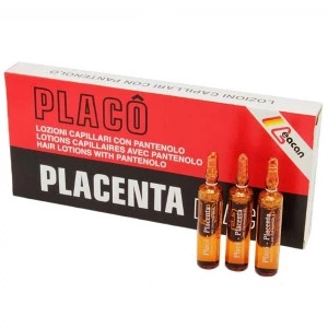 Placo Placenta – лосьон для роста волос, 12 амп. х 10 мл