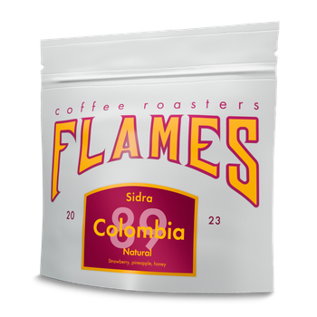 Кава в зернах Flames Coffee Колумбія Сідра свіжообсмажена під фільтр 250г