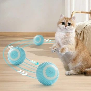 Интерактивная Игрушка для котов Cat Teaster Ball Умный Мячик (01832)