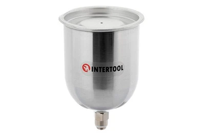 Бачок для фарбопульта Intertool 600 мл зовнішня різьба М14 x 1.25 мм (PT-1907)