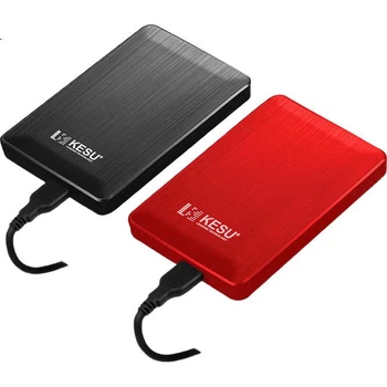 Внешний жесткий диск KESU с шифрованием, 500 ГБ, USB 3.0, K1, 2,5 дюйма, ярко-красный, внешний механический жесткий диск, большой USB-накопитель.