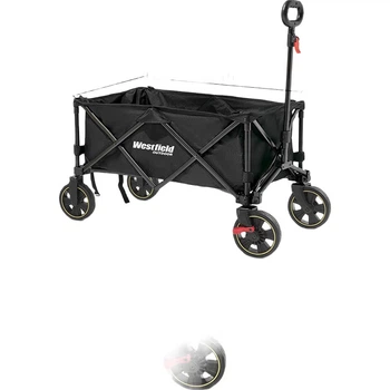 Тележка Westfieldoutdoor для кемпинга складная для продуктов/питомцев/пикника