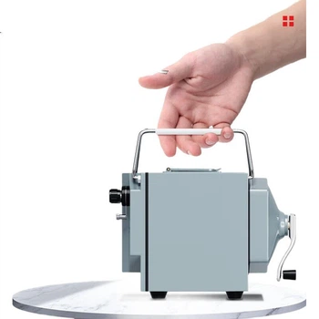 Измеритель сопротивления изоляции DELIXI ELECTRIC в алюминиевом корпусе, ручной, с ручным приводом [1000 В/1000 МОм]
