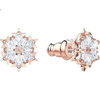 Сережки-гвоздики SWAROVSKI MAGIC «Сніжинка», жіночі сережки та сережки-кільця, подарунок на день народження для жінок, 5627348