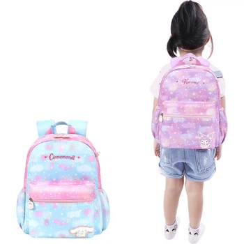 Детский рюкзак Hello Kitty Kuromi для девочек, мультяшный рюкзак для детей от 2 до 6 лет, сумка через плечо для детей, DB96586B, фиолетовый.