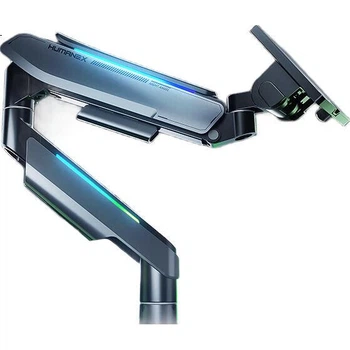 Подставка для монитора HUMANEX T18-1H, RGB, 17-45", Dark Angel