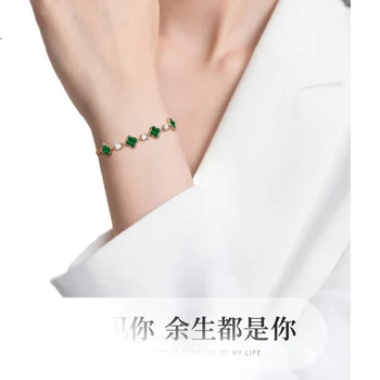 Браслет LiYi99 з цирконієм Swarovski для жінок, подарунок на день народження для дівчат, подарунок для жінки для дівчини чи мами на 20 травня та День матері