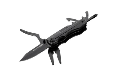 Мультитул с плоскогубцами Intertool Storm HT-0545 110мм x 8-в-1 Blackstone
