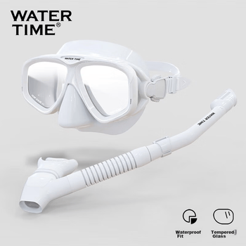 Комплект WATERTIME Shuichuan для дайвинга маска+трубка+респиратор