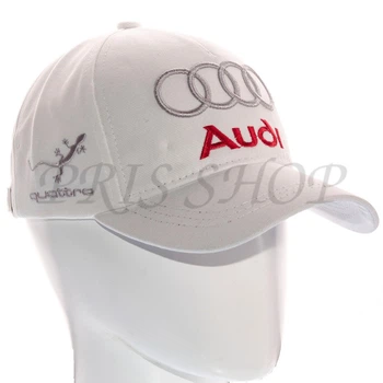 Бейсболка автомобільна кепка з регулюванням із щільного котону Audi Bth20681 L / 57-58 білий