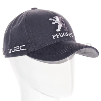 Бейсболка автомобільна кепка з регулюванням із щільного котону Peugeot Bth21640 L / 57-58 Темно-сірий