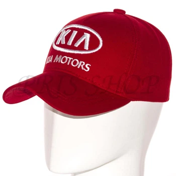 Бейсболка автомобильная кепка с регулировкой из плотного коттона Kia Bth20674 L / 57-58 Красный