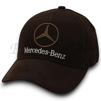 Кепка автомобильная бейсболка с регулировкой из плотного коттона Mercedes-Benz Bth20792 L / 57-58 Темно-коричневый