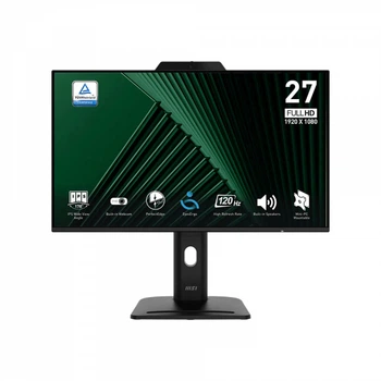 MSI Монітор ips 27" fhd (1920 x 1080) 1ms 120Hz 178/17 8/VGA/DP/HDMI/колонки 2*2w/web pro mp272pmg