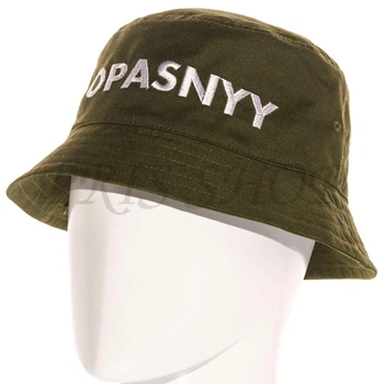 Панама брендова літня з бавовни панамка котонова універсальна Opasnyy Pkh21906 L / 57-58 Темний хакі