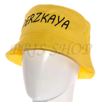 Панама брендовая летняя из хлопка панамка котоновая универсальная Derzkaya Pkh21905 L / 57-58 Желтый