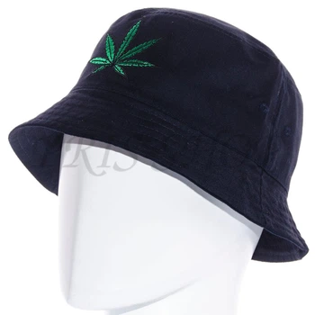 Панама брендовая летняя из хлопка панамка котоновая универсальная Cannabis Pkh21939 L / 57-58 Темно-синий