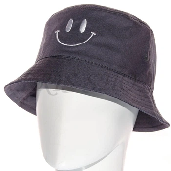 Панама брендовая летняя из хлопка панамка котоновая универсальная smile Pkh21940 L / 57-58 Темно-серый