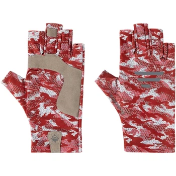 Перчатки Favorite Solar Fishing Gloves 5 Cut L/XL Red