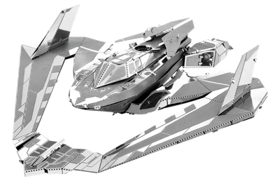 Металевий 3D конструктор "Бойовий корабель Batman v Superman Batwing", Metal Earth, MMS376