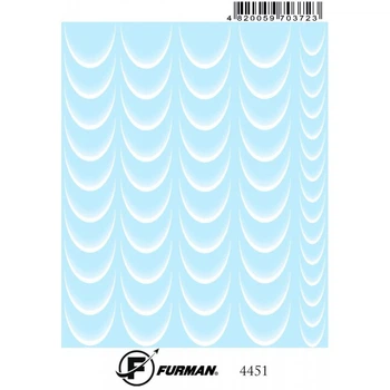 Слайдер дизайн для ногтей Furman 4451 (Арт 627)