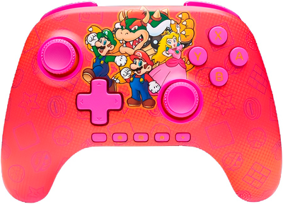 Контролер PowerA Advantage Wireless Controller Mario and Friends до Nintendo Switch 2 (0617885159619)