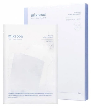 Тканевые маски с ферментами Mixsoon Bifida Mask Pack 25 г*5 шт