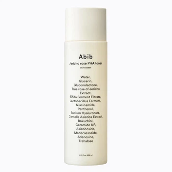 Кислотний тонер для поновлення шкіри Abib Jericho Rose Pha Toner Skin Booster 200 мл