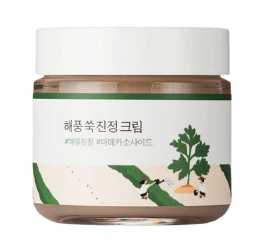 Успокаивающий крем с экстрактом полыни Round Lab Mugwort Calming Cream 80 мл